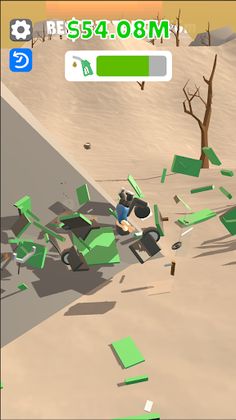 Driving Cars Down Hill - Screenshot 4