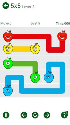 Flow Apple - Color Puzzle - Screenshot 1