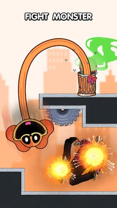 Crazy Head Monster Survival - Screenshot 2