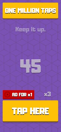 One Million Taps - Clicker - Screenshot 2