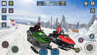 Sled Racing Snowcross Games - Screenshot 1