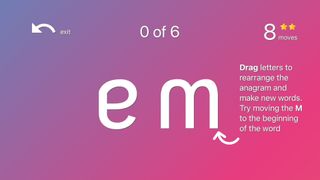 Anagraphs: An Anagram Game With a Twist - Screenshot 1