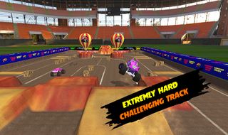 Monster Trucks Muddy Drag Race - Screenshot 2