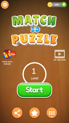 Matching Puzzle 3D - Screenshot 1