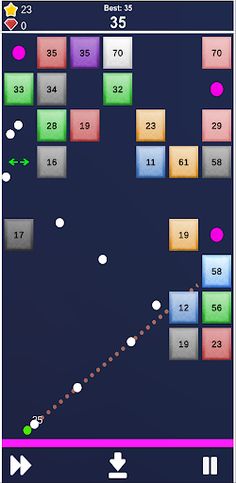 Shooting balls into blocks - Screenshot 4