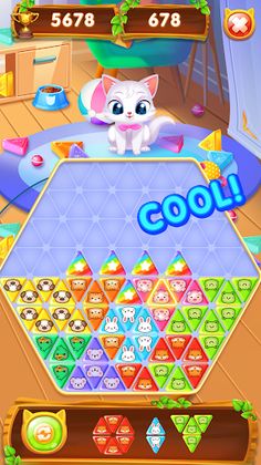Block Puzzle Rainbow Pets - Screenshot 2