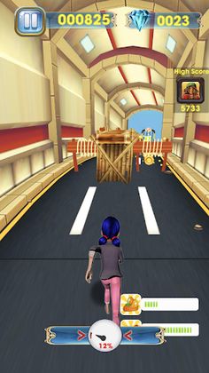 Subway Lady Bug Princes Runner - Screenshot 3