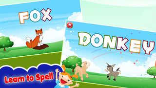 kids Spelling Practice Animals - Screenshot 2