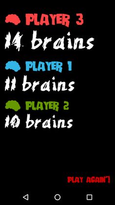 Scorekeeper for Zombie Dice - Screenshot 4