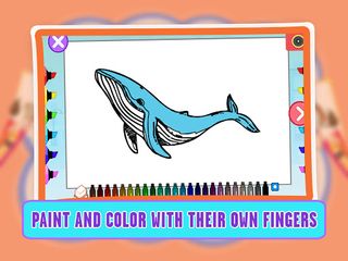Learning Animal Coloring Games - Screenshot 3