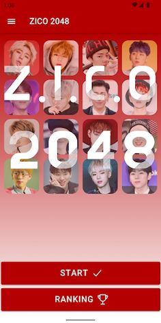 ZICO 2048 Game - Screenshot 2