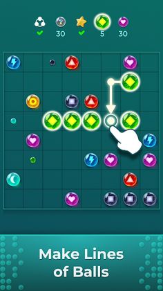 Balls Path: Color Lines Puzzle - Screenshot 1