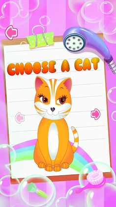 Cute Kitty Salon Game For Kids - Screenshot 2