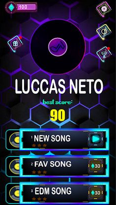 Jogo Luccas Neto Tiles Hop - Screenshot 1