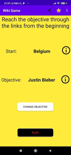 Wiki Game - Screenshot 2
