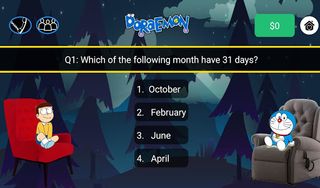 Dorae mon quiz for kids - Screenshot 2