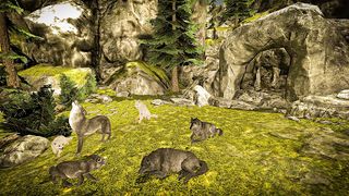Wild Wolf Animal Simulator - Screenshot 1