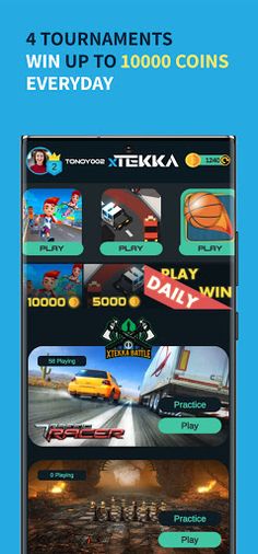 xTekka - Play 10 Games and Win - Screenshot 3