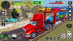 US Car Truck Transport Game3D - Screenshot 3