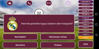 Milyoner Futbol Bilgi Yarışmas - Screenshot 3