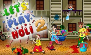 Lets Play Holi 2 Game - Screenshot 1