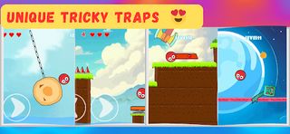 Ball Hero : Red Bounce Ball - Screenshot 1