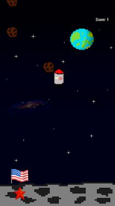 Moon's Meteors - Screenshot 1