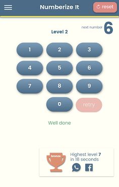 Memory trainer - Anti Dementia - Screenshot 1