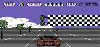 C64 Out Run - Screenshot 1