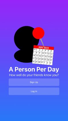 A Person Per Day - Screenshot 1