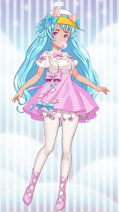 Candy Anime Girl Dress Up Game - Screenshot 4