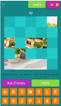 เกมทายศัพท์ อาหาร - Screenshot 3