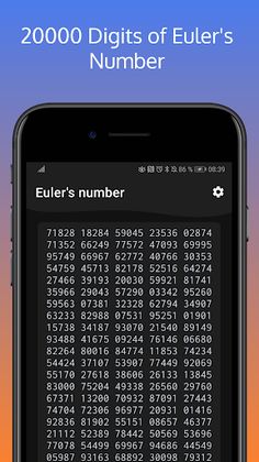 Euler's Number - Screenshot 2