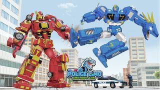Limo Car Dino Robot Car Game - Screenshot 2