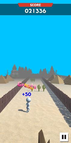 Run while avoiding - Screenshot 2