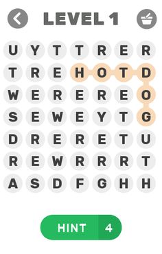 Food Crossword Puzzle - Screenshot 1