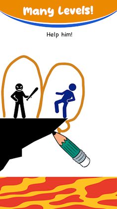 Stickman:Draw Rescue - Screenshot 4