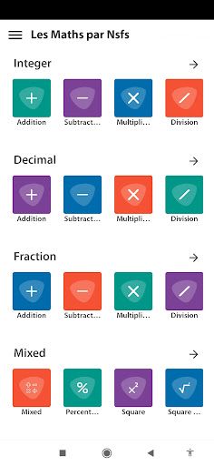 Les Maths par Nsfs - Screenshot 2