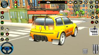 Real Car Driving Taxi Games 3D - Screenshot 1