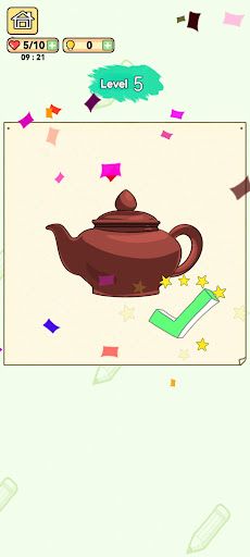 Puzzle Draw - Draw one part - Screenshot 4