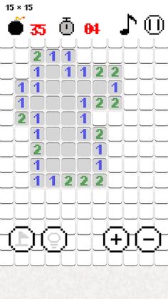 Minesweeper-Brain train puzzle - Screenshot 2