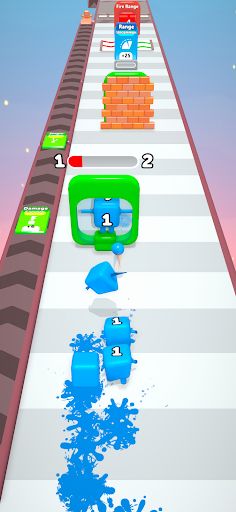 Cube Army Rush! - Screenshot 1