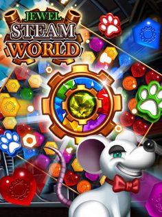 Jewel Steam World - Screenshot 1