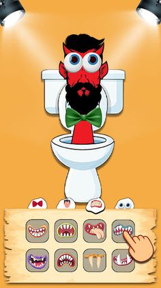 Mix Monster Toilet ASMR Rush - Screenshot 2