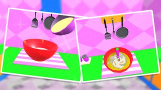 3D Makeup Kit Cake Games - Screenshot 3