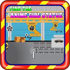 Find The Anime Girl Statue Gam - Screenshot 1
