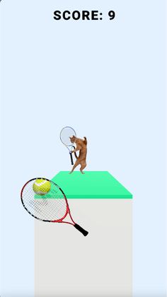 Cat Tennis : Meow Meow - Screenshot 4