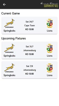 Rugby IQ - Screenshot 2