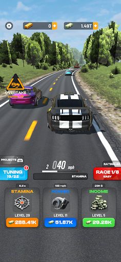 Highway Overtake - Car Racing - Screenshot 1