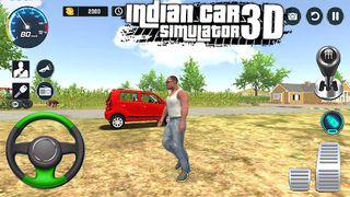 Indian Car Simulator Game 3D - Screenshot 2